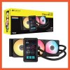 CPU LIQUID COOLING CORSAIR iCUE LINK TITAN II 360 RX LCD BLACK (CW-9061045-WW)