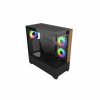 CASE COOLER MASTER ELITE 690 WOOD BLACK (E690-KHNN-S00)