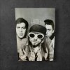 งานสะสม postcard nirvana ภาพขาวดำ ขนาด 4x6" จำนวน 16 ภาพ