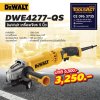 DEWALT  รุ่น  DWE4277-QS เครื่องเจียร์ 5นิ้ว