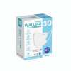 หน้ากากอนามัย 3D (ผู้ใหญ่)  WALLIAS  (ขาว) 30ชิ้น