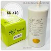 คาปาซิเตอร์ 40uF 450V Running Capacitor CC-X40
