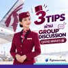 3 TIPS ผ่าน GROUP DISCUSSION QATAR AIRWAYS