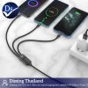 charging data cable 3-IN-1 ขนาด 1.8m for iP+Micro+Type-C