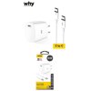 ชุดชาร์จ Why WC-3101C หัวชาร์จ+สายชาร์จ ชาร์จเร็ว 3A 20W Max