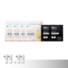 VITA & BRIGHTENING TONER PAD 4ซอง +  BLACK CAVIAR 2