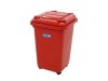 ถังขยะพลาสติก ฝายกเปิด ขนาด 32 ลิตร สีเแดง
