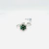Green sapphire