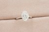 Oval Cut Diamond Solitaire Ring