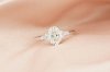 Oval Cut Diamond Three Stone Solitaire Ring