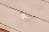 Oval Cut Diamond Three Stone Solitaire Ring