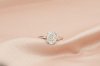 Eternal Bloom Oval Cut Diamond Solitaire Ring
