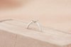 Emerald Cut Diamond With Pave Band Solitaire Ring