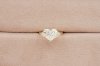 Heart Cut Diamond Three Stone Solitaire Ring
