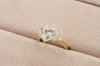 Heart Cut Diamond Three Stone Solitaire Ring