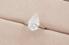 Pear Cut Diamond Solitaire Ring