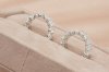 Emerald Cut Diamond & Oval Cut Diamond Full Eternity Ring