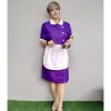 ผ้ากันเปื้อนครึ่งตัวสั้น สีขาว (ตุ๊กตา)