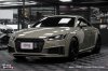 รถ Audi สีเทาอมเขียวจากคลังผลงาน Wrap ของ JICKO