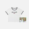 (พรี) KAI Wait On Me MD - CROP RINGER T-SHIRT SET