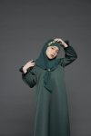 Hijab Jasmine Pita dan Bunga Kecil Size XL