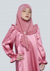 Hijab Jasmine Pita dan Bunga Kecil Size XL