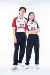เสื้อคอวีคางหมู มีปก พิมพ์ลาย