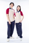 เสื้อโปโล คอฐานเชิ้ต ( ติดกระดุมที่ฐานปกได้ ) 