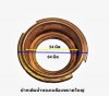 ปากเติมน้ำทองเหลืองรถกระบะ รถบรรทุก
