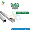 BANDEX รางวายดักแบบทึบ (WIRE DUCT) สีเทา