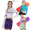 เสื้อเอวลอย ซิปหน้า เสื้อวิ่งเทรล กันUV 99% แห้งไว ไร้กลิ่น FIXMESPORT