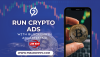 Run Crypto Ads with Blockchain Advertising