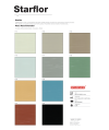 กระเบื้องยางแบบแผ่นสีพื้น Starflex รุ่น Starfloor