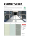 กระเบื้องยางแบบแผ่นสีพื้น Starflex รุ่น Starfloor Green