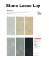 กระเบื้องยางลายหิน Loose Lay