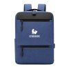 กระเป๋าเป้สะพายหลัง Laptop Backpack มีช่องเสียบสาย USB ความจุ 17 ลิตร (สีน้ำเงิน) รุ่น BK-901BL