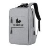 กระเป๋าเป้สะพายหลัง Laptop Backpack มีช่องเสียบสาย USB ความจุ 20 ลิตร (สีเทา) รุ่น BK-905GY