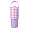 แก้วเก็บอุณหภูมิ Two-Tone ลายสก๊อต Stainless 18/8 ขนาด 25 Oz. ความจุ 750 ML. รุ่น CUTE