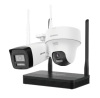 2MP H.265 One bullet + One turret WiFi NVS Kit - NKS422W02H