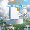 ชุดรวมติดตั้ง Hybrid I 10 kW I 3 เฟส I Sungrow | SH10T I ลดค่าไฟ 8,000 บาท/เดือน