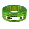 สายดิน (Ground Wire) THW Yazaki 10 sq.mm. (สีเขียว/เหลือง) มาตรฐาน มอก.