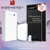 ชุดโซล่าเซลล์ไฮบริด Sigenergy 10kW (1 เฟส) + แบต 10kWh | แผง AIKO | SKE Solar