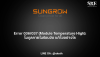 Sungrow Error 036/037 (Module Temperature High): เมื่อ "หัวใจ" อินเวอร์เตอร์ร้อนจัด แก้ไขอย่างไร | SKE Solar