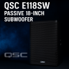 QSC E118SW ซับวูฟเฟอร์ 18 นิ้วแบบพาสซีฟ กำลังสูง เสียงเบสแน่น