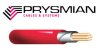 สายไฟโซล่าเซลล์ PRYSMIAN H1Z2Z2-K 6 sq.mm. สีแดง (1500V) | มาตรฐานยุโรป TÜV