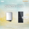 ชุดรวมติดตั้ง Hybrid I 5kW I 3 เฟส I Sungrow | SH5.0RT I ลดค่าไฟ 4,000 บาท/เดือน