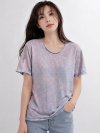 Big Taro (สีฟ้าหม่นฟอกเอซิด) ผลิตจากผ้าฝ้าย 100% ให้ความรู้สึกนุ่มฟู เบาสบาย