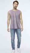 Big Taro (สีฟ้าหม่นฟอกเอซิด) ผลิตจากผ้าฝ้าย 100% ให้ความรู้สึกนุ่มฟู เบาสบาย