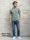 Moss (สีเขียวฟอกเอซิด) ผลิตจากผ้าฝ้าย 100% ให้ความรู้สึกนุ่มฟู เบาสบาย