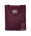 Stone Mulberry (สีม่วงแดงฟอกสโตน) ผลิตจากผ้าฝ้าย 100% ให้ความรู้สึกนุ่มฟู เบาสบาย